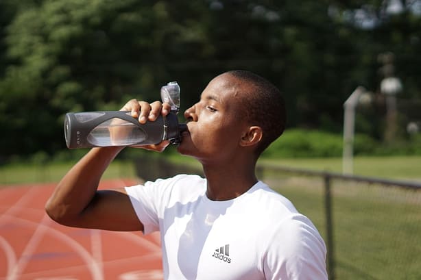 Drink plenty of water while taking creatine