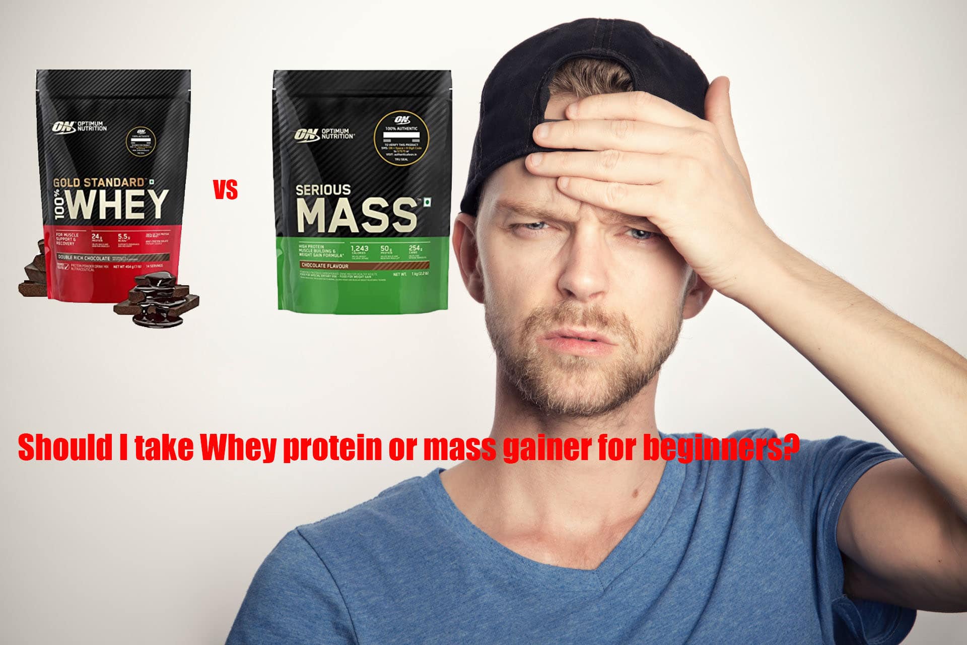 Should I take Whey protein or mass gainer for beginners? Is mass gainer